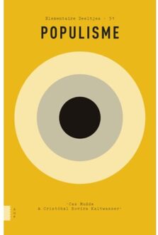 Singel Uitgeverijen Populisme - Boek Cas Mudde (9462984859)