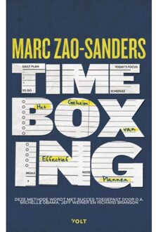 Singel Uitgeverijen Timeboxing - Marc Zao-Sanders