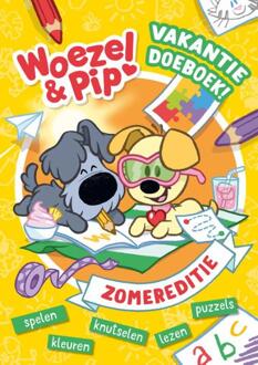 Singel Uitgeverijen Vakantiedoeboek - Woezel & Pip - Guusje Nederhorst