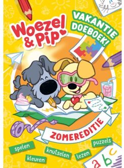 Singel Uitgeverijen Vakantiedoeboek - Woezel & Pip - Guusje Nederhorst