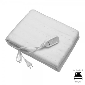 Single bed Calientacamas 80x150 cm. 3 temperature levels. Washable