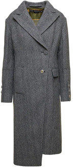 Single-Breasted Coats Andersson Bell , Gray , Dames - L