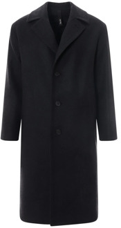 Single-Breasted Coats Hevo , Gray , Heren - 2Xl,3Xl