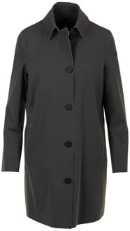Single-Breasted Coats RRD , Gray , Dames - L,M,S,Xs
