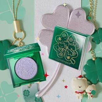 Single Color Eyeshadow Lucky Clover Edition - 4 Colors #G10 Candle Wine - 1.7g