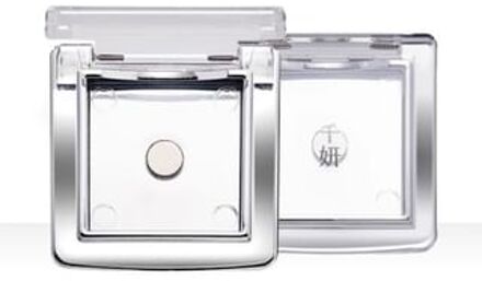 Single Compartments Eyeshadow Tray #Transparent - 1pc