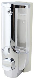 Single-Head Nail Gemonteerd op Badkamer Muur 350/750 ML Gemonteerd Shampoo Zeepdispenser Zeep Fles Badkamer Accessoires single zwart