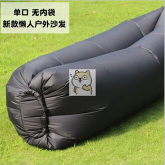 Single-port single-layer lui outdoor sofa draagbare slaapbank opblaasbare bed opblaasbare sofa bed lui couch blauw