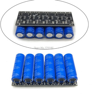 Single Row 16V 1.6F Farad Capacitor Module 2.7V 10F Super Ultracapacitor Backup Power Supply with Protection Board for Car