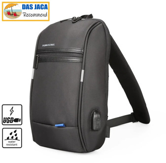 Single Shoulder Backpack Men Mini Backpack Waterproof Laptop Backpack 10.1 inch Small USB Backpack casual chest bag