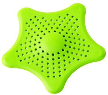 Sink Filter Anti-Blocking Afvoerputje Siliconen Sucker Riool Monding Zeef Sink Filter Hair Stopper & Catcher Badkamer Keuken groen