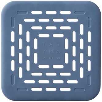 Sink Filter Badkamer Floor Cover Keuken Riool Filter Siliconen Sink Zeef Afval Plug Sink Afval Collector Haar Catcher blauw