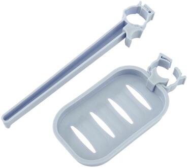 Sink Opknoping Opbergrek Houder Spons Badkamer Keukenkraan Clip Schotel Doek Clip Plank Afvoer Droge Handdoek Organizer