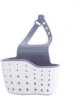 Sink Plank Zeep Spons Afvoer Rack Badkamer Houder Keuken Opslag Zuignap Keuken Organizer Spoelbak Keuken Accessoires Beige