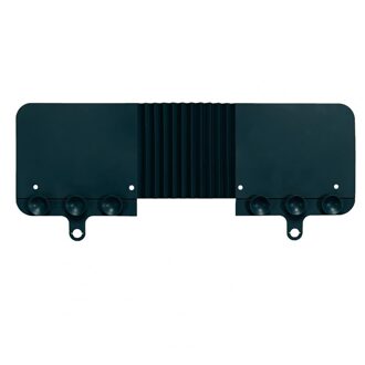 Sink Splash Guard Opvouwbare Siliconen Water Flap Splashproof Tool Voor Keuken donker blauw