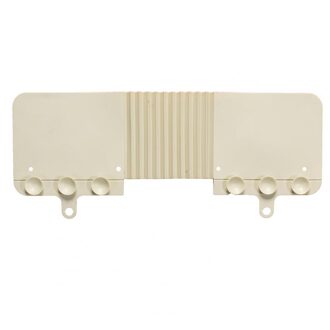 Sink Splash Guard Opvouwbare Siliconen Water Flap Splashproof Tool Voor Keuken wit