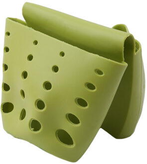 Sink Water Opbergtas Mand Hanger Holder Badkamer Opslag Houder Sink Spons Afdruiprek Rek Mand Bestek Keuken Container groen