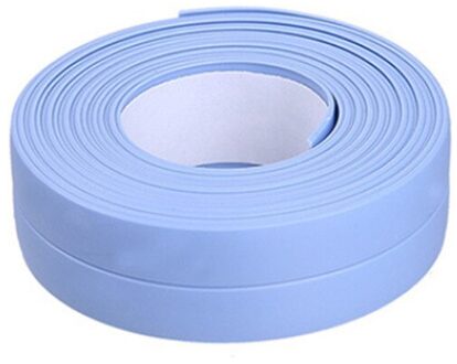 Sink Waterdichte Tape Badkamer Keuken Afdichtstrip Tape Wit Zelfklevende Waterdichte Muur Sticker Tape Badkamer Keuken Tape blauw