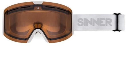 Sinner arc s trans+ skibril - Wit - One size