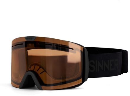 Sinner ARC Trans+ Ski/snowboardbril Dames 1 Zwart