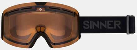 Sinner Arc Trans+ Skibril Zwart - One size
