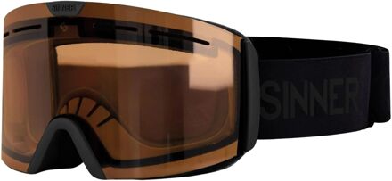 Sinner Arc Trans+ Skibril Zwart - One size