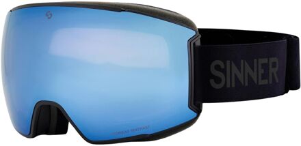 Sinner Boreas Skibril Zwart - One size