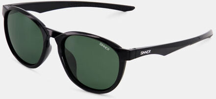 Sinner Clusia Black Sintec Green Zonnebril Dames Zwart - One size