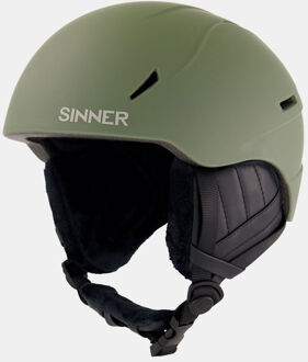 Sinner Crest Skihelm Kids Junior Groen - L