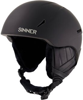 Sinner Crest Skihelm Kids Junior Zwart - L