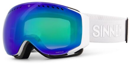 Sinner Emerald OTG voor Brildragers ski bril voor brildragers 1 Wit