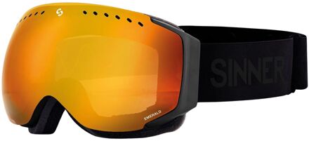 Sinner Emerald Skibril Zwart - One size