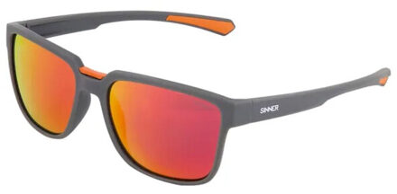 Sinner Knoll Zonnebril Senior donkergrijs - oranje - 1-SIZE