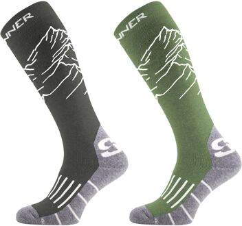 Sinner Mountain Skisokken Heren (2-pack) - 39-41