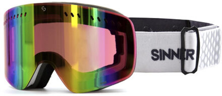 Sinner pine skibril - Wit - One size