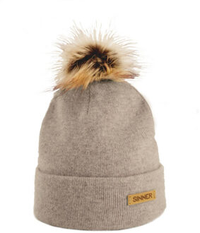 Sinner sayan beanie ov ws hoofd accessoires - Beige - One size