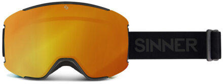 Sinner snowflake skibril - - maat One size Zwart