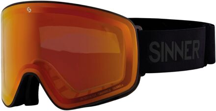 Sinner Snowghost Skibril Zwart - One size