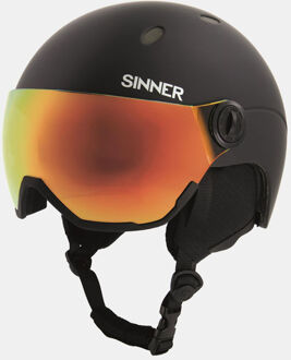 Sinner Titan Visor Skihelm Zwart - XL