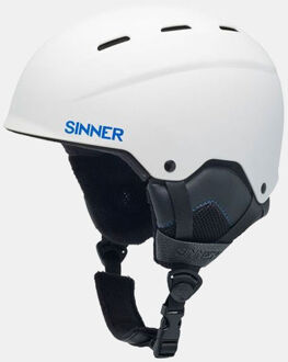 Sinner Typhoon Matte Skihelm Wit - XS