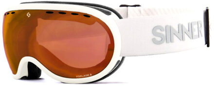 Sinner vorlage s skibril/goggle Wit - One size