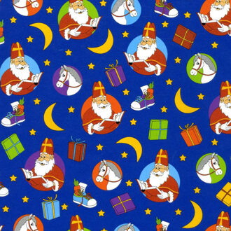 Sinterklaas cadeaupapier, 5 meter