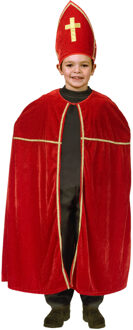 Sinterklaas verkleed cape en mijter - voor kinderen One size