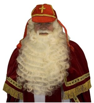 Sinterklaas werk mijter/pet - verkleedkleren - sinterklaas - accessoires Multi