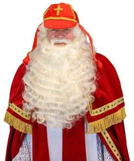 Sinterklaas werk mijter/pet - verkleedkleren - sinterklaas - accessoires