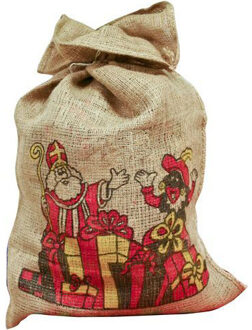 Sinterklaaszak Jute Zak 80x50 Cm Bruin