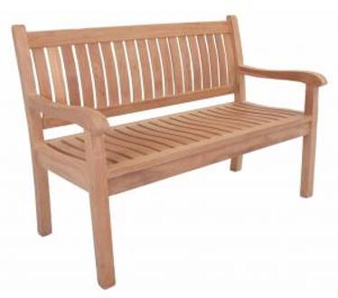 Sipora Tuinbank 130 cm - 2-zits Bruin