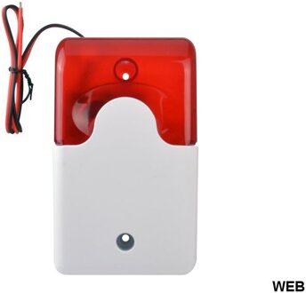 Sirene Met Knipperlicht 12V