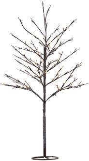Sirius Alex LED boom met sneeuw Look, hoogte 210 cm bruin, wit