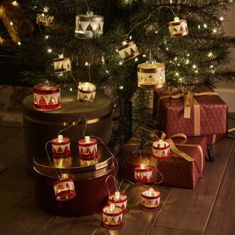 Sirius Decoratieve hanger Elly met LED, Ø 7 cm, zilver zilver, helder, wit